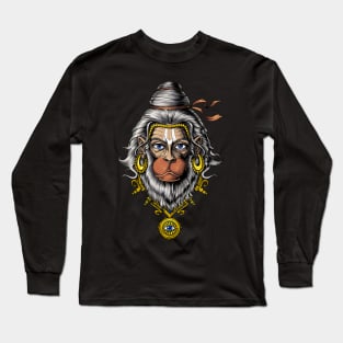 Hanuman Hindu God Long Sleeve T-Shirt